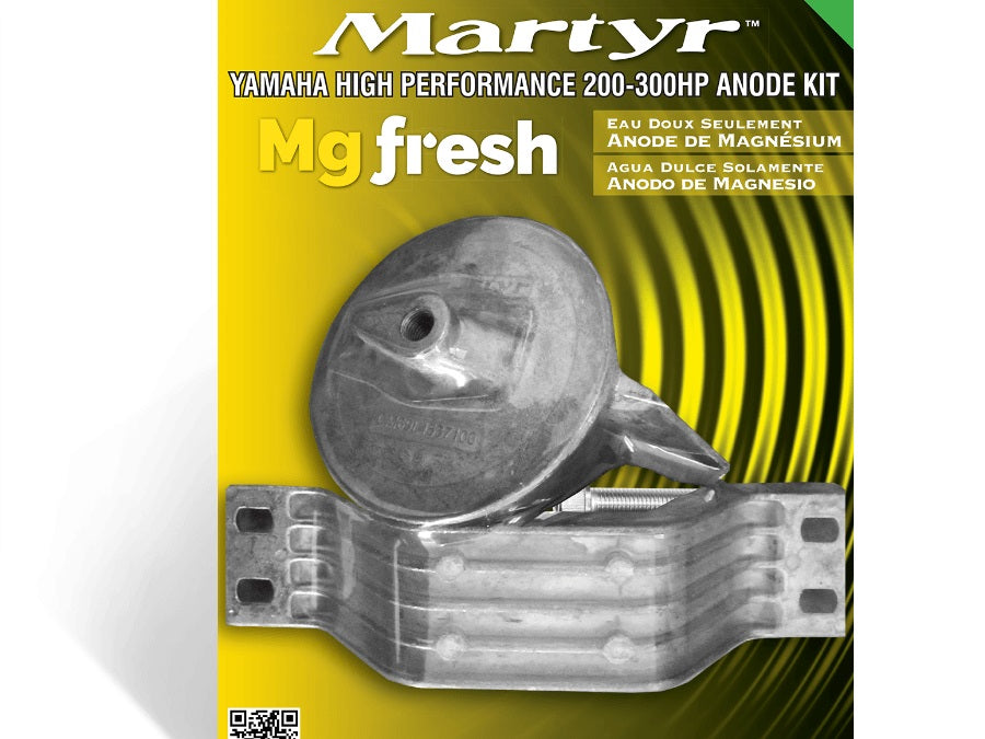 Martyr Yamaha Magnesium Anode Kit 200-300 HP   • CMYHP200300KITM