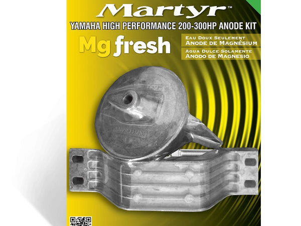 Martyr Yamaha Magnesium Anode Kit 200-300 HP   • CMYHP200300KITM