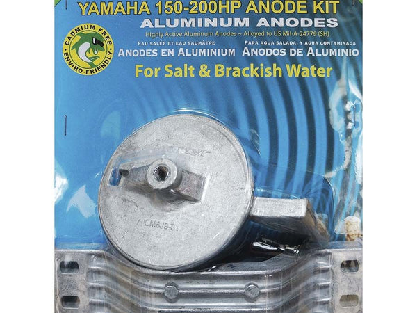 Martyr Yamaha 150-200 HP Aluminum Standard Rotation Anode Kit   • CMY150KITA