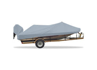 Carver Wide Pro Series Mist Gray Sun-Dura Boat Cover for 20'6" L x 96" W Bass Boat  • 77220S-11