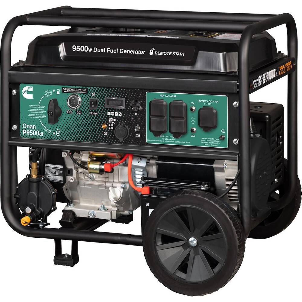 Cummins P9500DF 49 St  9500W Dual Fuel Portable Generator  • A074Z438