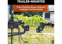 Curt TruTrack 2P Trailer-Mounted Weight Distribution Hitch, 8-10K  • 17510