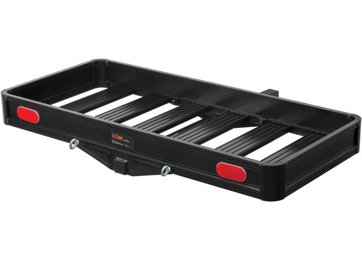 Curt 49" x 22" Black Aluminum Basket Cargo Carrier 2" Shank  • 18113