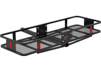 Curt 60" X 20" Black Steel Basket Cargo Carrier (Folding 2" Shank, 500 lbs.)  • 18151