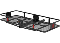 Curt 60" X 24" Black Steel Basket Cargo Carrier (Fixed 2" Shank, 500 Lbs.)  • 18152