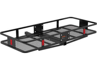 Curt 60" X 24" Black Steel Basket Cargo Carrier (Fixed 2" Shank, 500 Lbs.)  • 18152