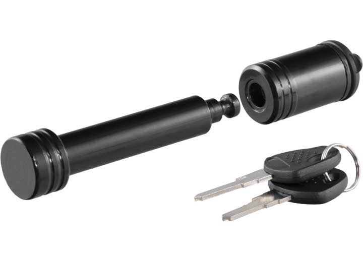 Curt 5/8" Hitch Lock, 2" Receiver, Barbell, Black  • 23518