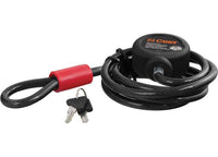 Curt Cable Lock, Vinyl-Coated Braided Steel, 6' x 3/8"  • 23666