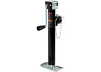Curt Pipe-Mount Swivel Jack with Side Handle, 5,000 LBS, 15" Travel  • 25005