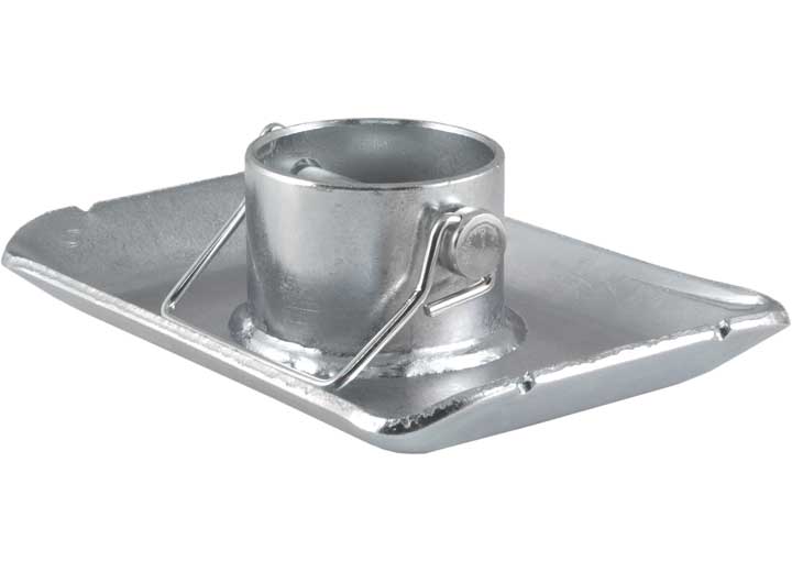 Curt Pin-On Jack Foot, Fits 2" Tube, 2,000 LBS, 1-11/16" Height  • 28272