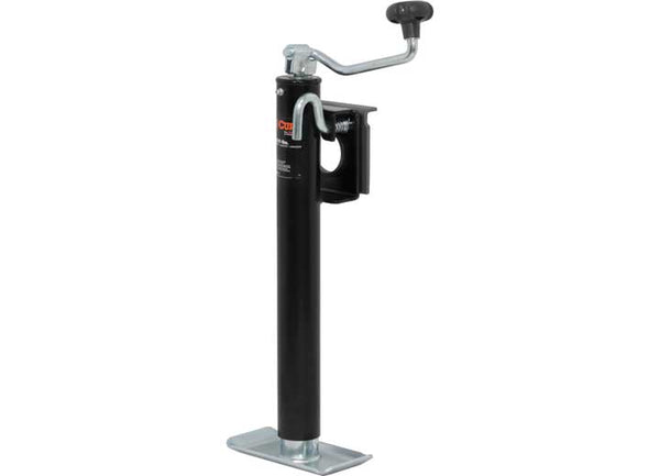 Curt Bracket-Mount Swivel Jack with Top Handle, 2,000 LBS, 15" Travel  • 28304