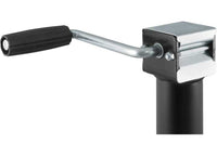 Curt Pipe-Mount Swivel Jack with Side Handle, 2,000 LBS, 10" Travel  • 28321