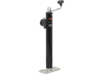 Curt Weld-On Pipe Mount Swivel Jack w/ Top Handle, 5,000 LBS, 15" Travel  • 28356