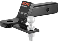 Curt Sway Tab Ball Mount, 2" Shank, 7,500 lbs., 2" Drop  • 45820