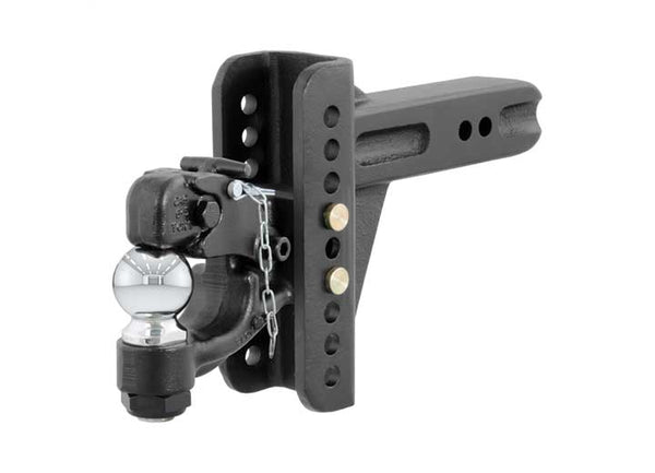 Curt Adjustable Channel Mount w/ 2-5/16" Ball & Pintle, 2-1/2" Shank, 20K Lbs  • 45908