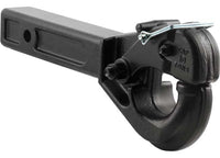 Curt Receiver-Mount Pintle Hook, 2" Shank, 20,000 lbs., 2-1/2" Lunette Rings  • 48004