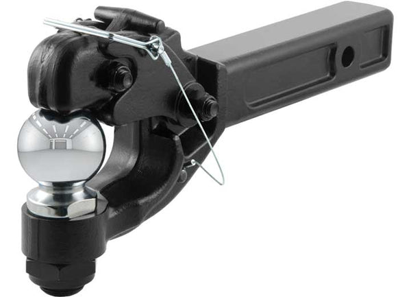 Curt Receiver-Mount Ball & Pintle Hitch, 2" Shank, 2-5/16" Ball, 12,000 lbs  • 48006