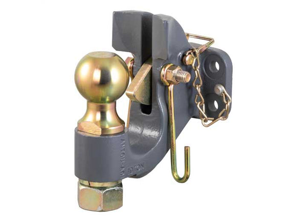 Curt SecureLatch Ball & Pintle Hitch, 2-5/16" Ball, 20,000 lbsBall & Pintle Hitch (2 5/16in Ball, 20,000lb)  • 48410