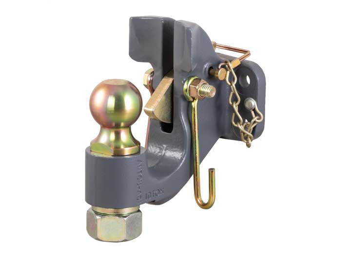 Curt SecureLatch Ball & Pintle Hitch, 2" Ball, 20,000 lbs  • 48411