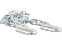 Curt 48" Safety Chain w/ 2 S-Hooks, 5,000 LBS, Clear Zinc  • 80031