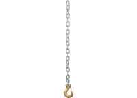 Curt 35" Safety Chain w/ Clevis Hook, 16,200 Lbs, Yellow Zinc  • 80315