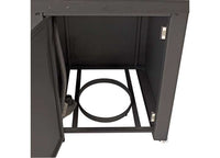 Pleasant Hearth 28" Atlantis Propane Fire Pit Table - Black with Tile Top  • OFG824T