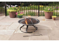 Pleasant Hearth 26" Stow N' Go Steel Wood Fire Pit  • OFW100RFN