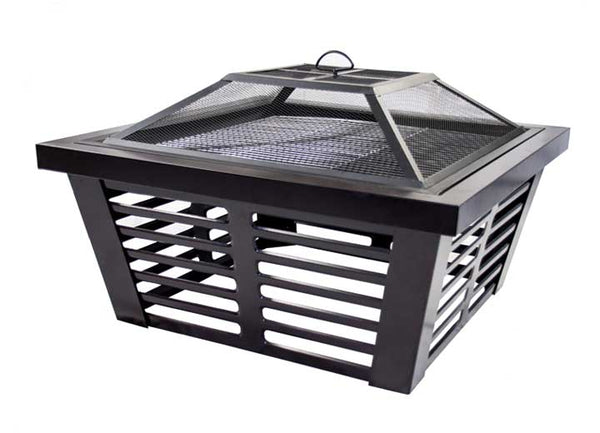 Pleasant Hearth 34" Hudson Steel Wood Burning Fire Pit  • OFW191S