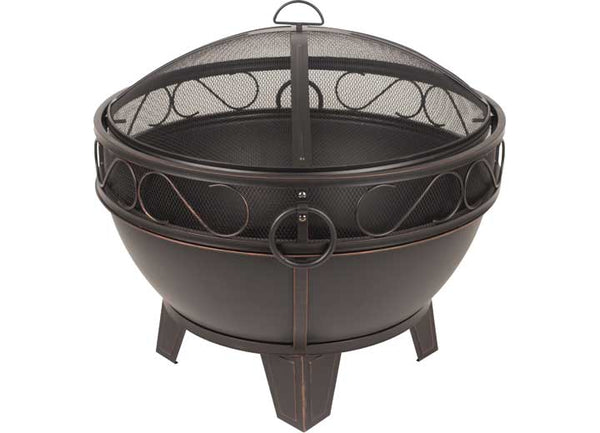 Pleasant Hearth 28" Round Bellora Wood Fire Pit  • OFW295R