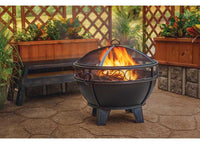 Pleasant Hearth 28" Round Bellora Wood Fire Pit  • OFW295R