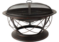 Pleasant Hearth 30" Round Palmetto Wood Fire Pit  • OFW717RC