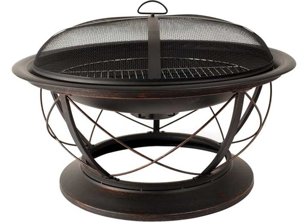 Pleasant Hearth 30" Round Palmetto Wood Fire Pit  • OFW717RC