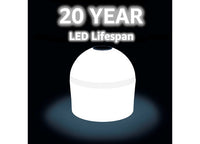 Dunn-Rite Solar Powered Self-Illuminating Buoy With Light Engine - 20" - Green  • BUOY 4