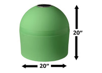 Dunn-Rite Solar Powered Self-Illuminating Buoy With Light Engine - 20" - Green  • BUOY 4