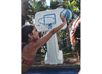 Dunn-Rite PoolSport Stainless Combo Poolside Basketball and Volleyball Game Set  • BV700