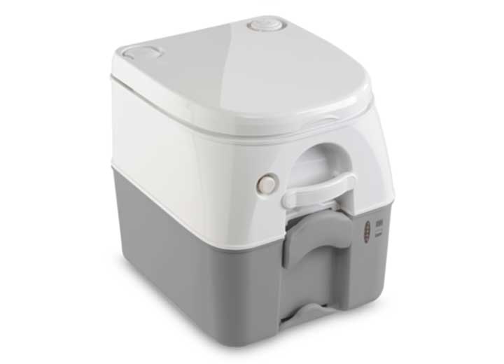 Dometic 976 Portable Toilet - Camping Porta Potty with Full-Size Seat & Latching Lid, 5 Gallon Waste Tank  • 301097606