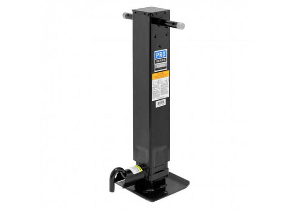 Pro Series Square Trailer Jack, No Mount, 12,000 lbs. Support Capacity, Sidewind, Weld-On, 12-1/2 Inch Travel  • 1400960376