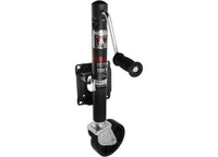 Bulldog Round Trailer Jack Side Mount, 1,500 LB Lift Capacity, Sidewind, Bolt-On, 10" Travel  • 151444