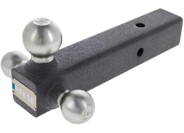 Reese Tri-Ball Mount, 1-7/8", 2", 2-5/16", 2" Receiver, 16K lbs.  • 7096400