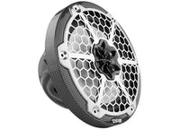 DS18 NXL 8" 2-Way Coaxial Marine Speaker With LED RGB Lights 125 Watts Rms 4-Ohm -Black Carbon Fiber  • CF-8