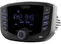 DS18 Marine and Powersports Headunit 3" LCD screen , 2 Zones, 4 volts Output, BT, RDS 4X50 Watts  • MRX2