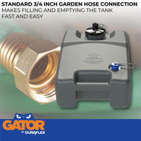 Duraflex Gator Portable Waste Tank 6 Galllon, Without Wheels  • 21900