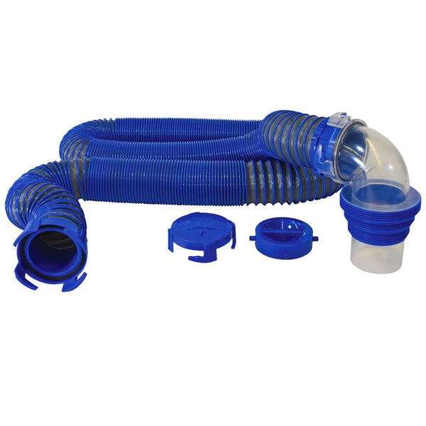 Duraflex Gator Polymer Ribbed RV Sewer Hose Kit, 15 Ft  • 22005