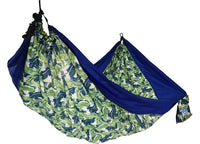 Equip 2 Person Travel Hammock, Navy Palm  • 971864
