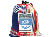 Equip 1 Person Travel Hammock, Plaid  • 97197
