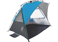 E-Z UP Wedge Beach & Sport Tent, 8', Splash, Carry Bag  • WT8SP