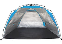 E-Z UP Wedge Beach & Sport Tent, 8', Splash, Carry Bag  • WT8SP