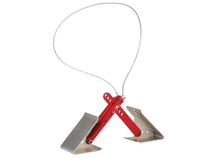 Fastway ONEstep Tandem Axle Wheel Chock, Adjusts 16"-24" - Single  • 84-00-4000