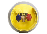 Flame King 30 lb Refrigerant Recovery Cylinder Tank with SCG Y-Valve  • YSN301R