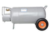 Flame King 40lb Horizontal & Vertical Propane Cylinder w/ OPD & Wheells  • YSN40HOG